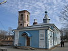 Никольская церковь. Западный фасад. Фото 14.04.2005 г.