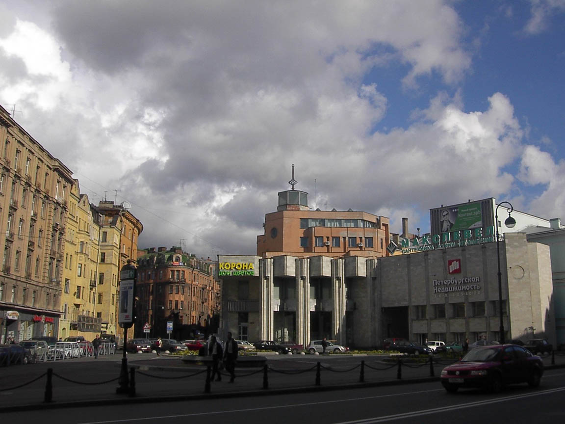 Петербург и окрестности - Центр: ПЕТРОГРАДСКАЯ СТОРОНА. ВДОЛЬ  КАМЕННООСТРОВСКОГО ПРОСПЕКТА